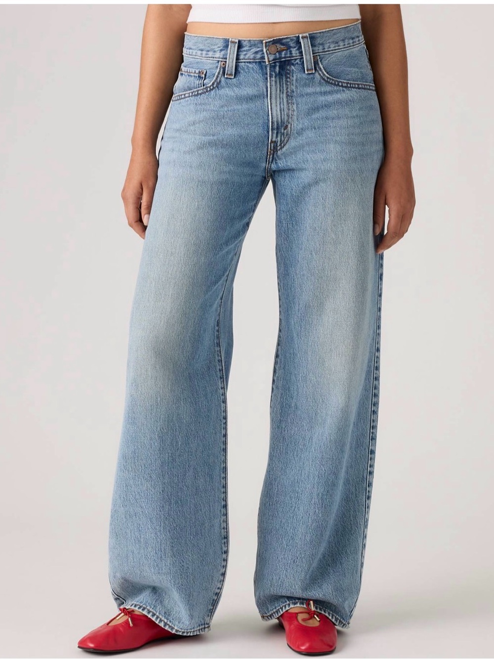 Levi’s middy balloon jeans